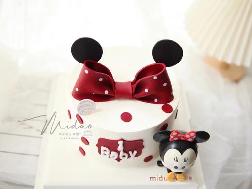 女孩款 Disney米妮 红色波点蝴蝶结 BABY 商品图1