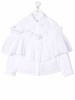 THS  3.19-无 M6童装系列 荷叶边装饰长袖衬衣 CG010 商品缩略图1