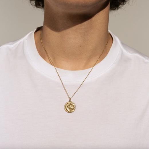 北京仓｜ Monsieur-Joseph-守护 雕刻徽章 项链（大号）［法国设计师］ 商品图5