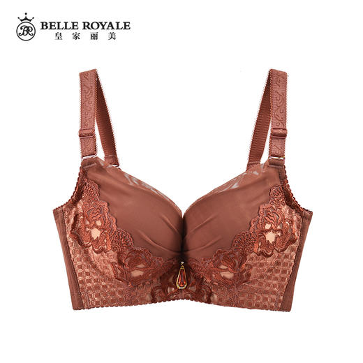 【秒杀品不退不换】皇家丽美小胸显大有钢圈中厚杯文胸WJ92-3 商品图0