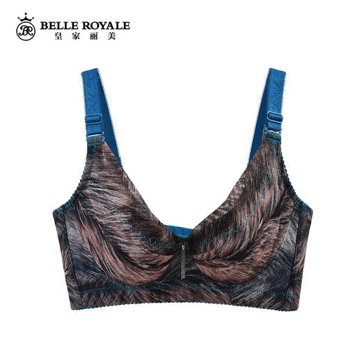 【99元2件，下单拍2！】皇家丽美薄款有钢圈收副乳调整型文胸W085-1 商品图0