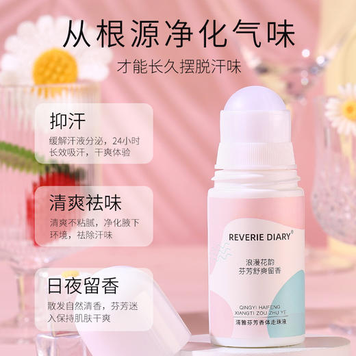 【留香走珠止汗露】夏季香体露去腋下味持久留香 腋下狐臭香液滚珠清爽止汗露 商品图2