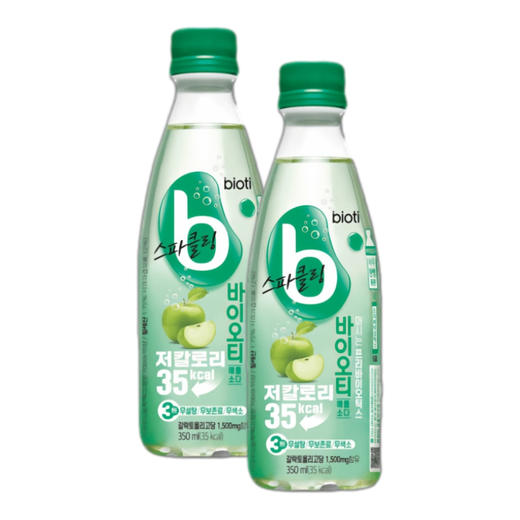 [묶음] 바이오티 마시는프리바이오틱스애플소다350ml*2 商品图0