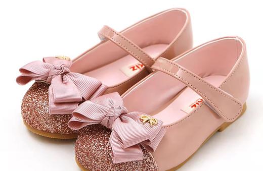 “韩国明星郑诗雅女儿同款”Ozkis 蝴蝶结亮面皮鞋 商品图3