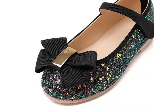 PureShare 亮片蝴蝶结皮鞋 商品图3