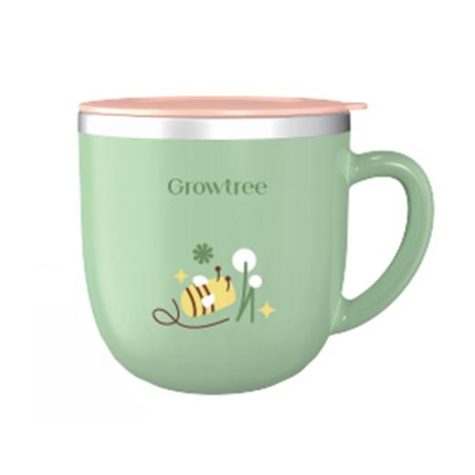 成长树不锈钢牛奶杯260mL 商品图1