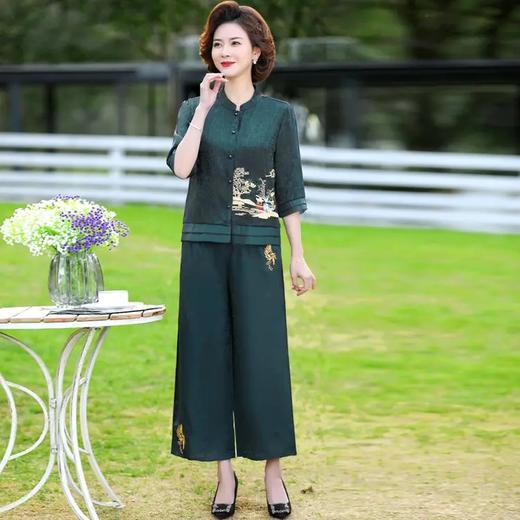 YL-26富贵花夏季新款气质时尚两件套 商品图3