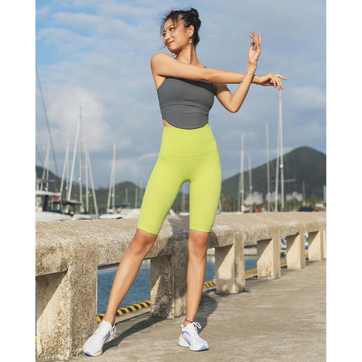 【裸感】时髦精彩虹战队系列 运动五分裤 商品图2