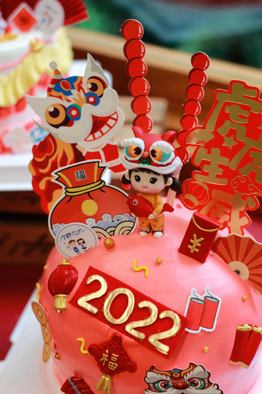 新年娃娃奶油蛋糕 下单前请仔细阅读商品详情 商品图1