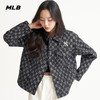 MLB男女牛仔复古老花外套NY夹克运动休闲22春季新款3ADKM0121 商品缩略图2