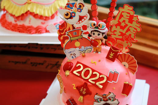 新年娃娃奶油蛋糕 下单前请仔细阅读商品详情 商品图0