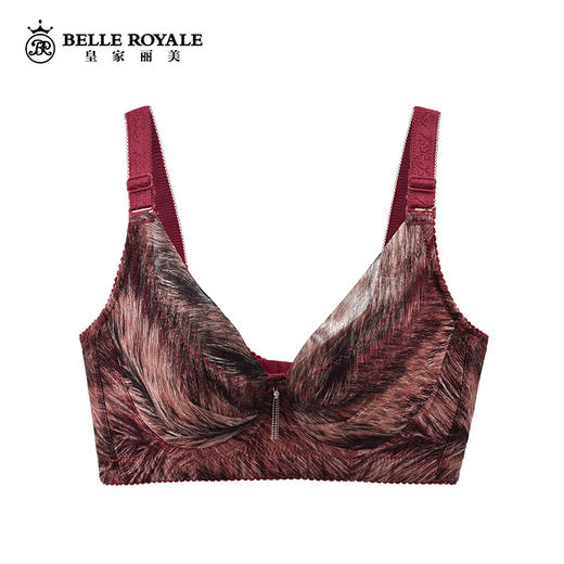 【99元2件，下单拍2！】皇家丽美薄款有钢圈收副乳调整型文胸W085-1 商品图2