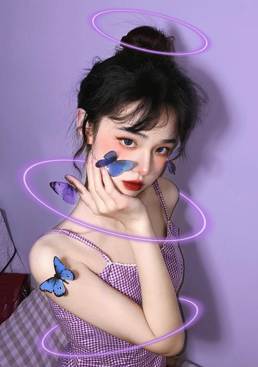 【日抛】 仙羽蓝 supernate素娜 | 中直径14.2，着色13.3 | 【同品牌多盒更划算，完整选款色板在详情页里哟】，蓝色混血日抛 商品图8