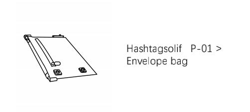 Soli/P-01  Envelope bag 商品图0