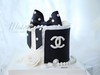 女生蛋糕 优雅黑色波点蝴蝶结 CHANEL 小香风 山茶花 商品缩略图0