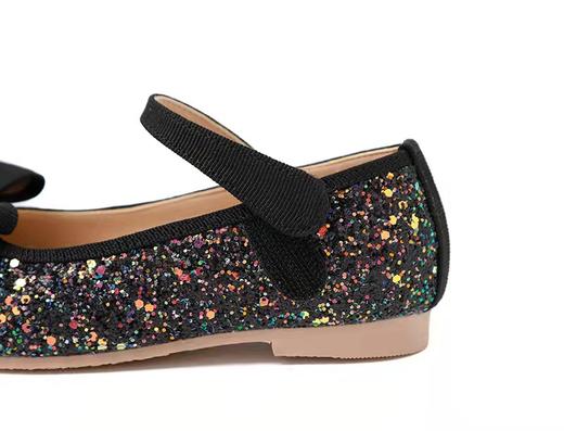 PureShare 亮片蝴蝶结皮鞋 商品图4