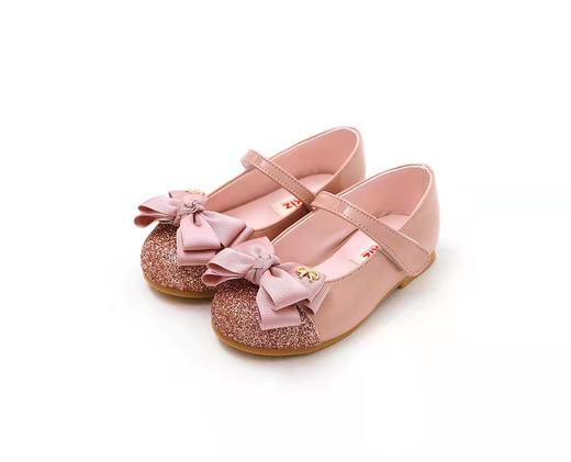 “韩国明星郑诗雅女儿同款”Ozkis 蝴蝶结亮面皮鞋 商品图1