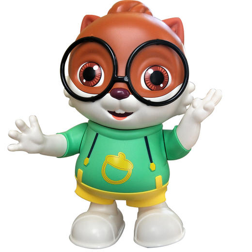 哄娃跳舞松鼠网红同款机器人电动跳舞唱歌婴儿会动的宝宝玩具 商品图4