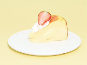 巴斯克芝士切块