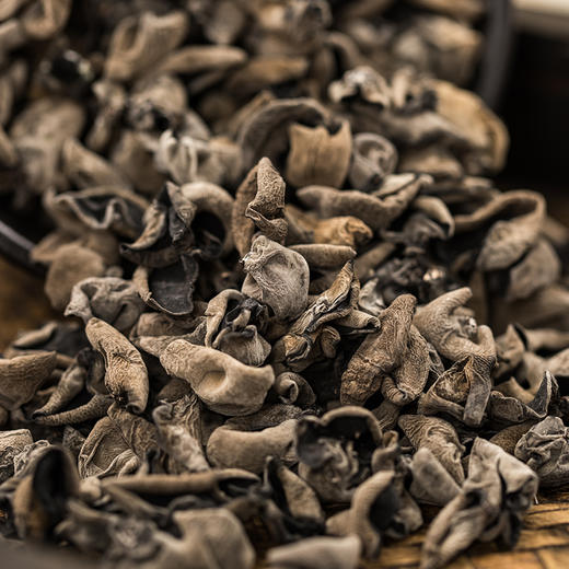 食在有方东北有机黑木耳干货特产耳肉厚无根干木耳160g 商品图1