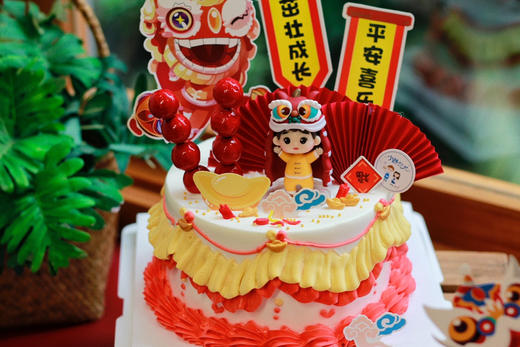 新年娃娃奶油蛋糕 下单前请仔细阅读商品详情 商品图0