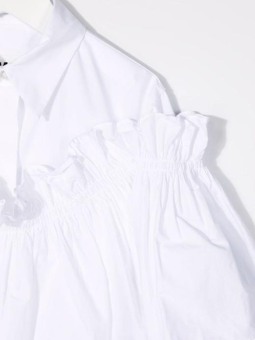 THS  3.19-无 M6童装系列 荷叶边装饰长袖衬衣 CG010 商品图2