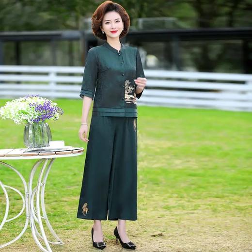 YL-26富贵花夏季新款气质时尚两件套 商品图1