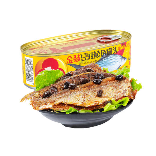 粤花金装豆豉鲮鱼227g 商品图0