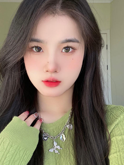 【大直径日抛】 小青蛙carecon | 大直径14.5，着色13.8 |【同品牌多盒更划算，完整选款色板在详情页里哟 92一盒 149两盒 259四盒 】绿色美瞳 商品图6