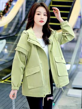 英妮蔓2213水洗棉外套（4）