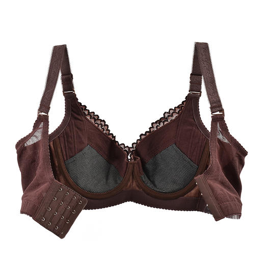 皇家丽美大胸显小薄杯调整型内衣收副乳聚拢文胸W101-1 商品图2