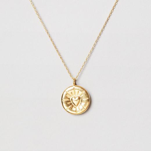 北京仓｜ Monsieur-Fella-雕刻徽章 项链［法国设计师］ 商品图1