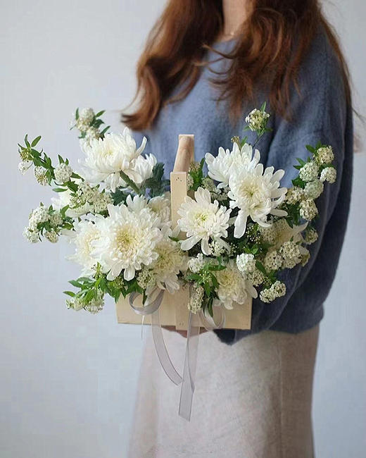 清明节祭扫小花篮五选一 商品图1