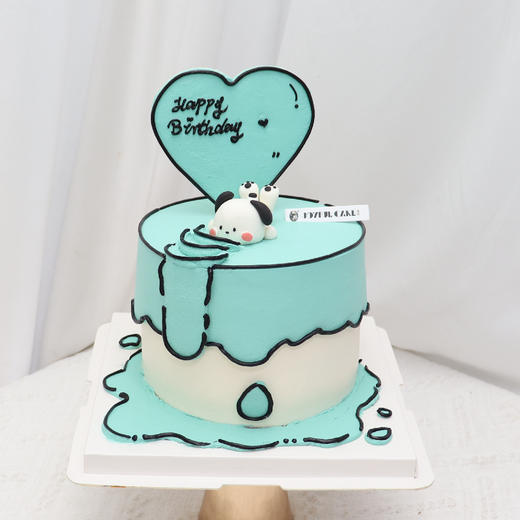 爱心漫画蛋糕 商品图3