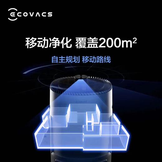 科沃斯沁宝ANDY PRO 除甲醛空气净化器机器人智能家用除甲醛可移动香薰自动规划路线KJ600G-LX22-01 商品图6