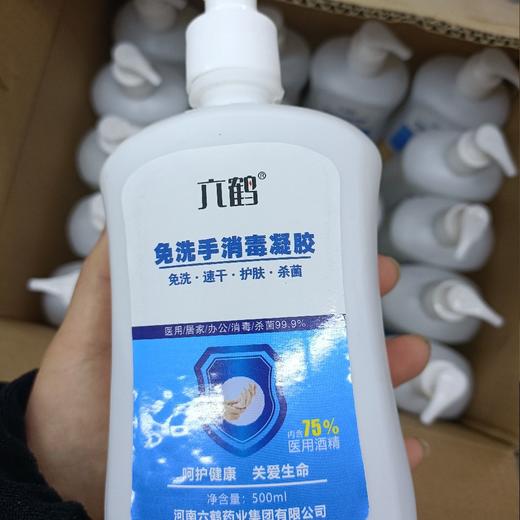 六鹤免洗手消毒凝胶500毫升 商品图0