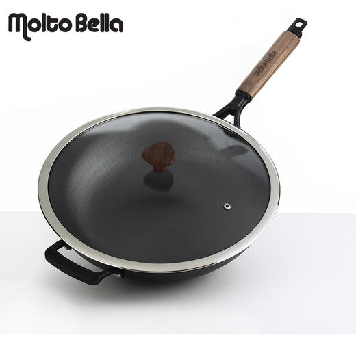 8F Moitobeiia34cm铸铁炒锅 商品图2