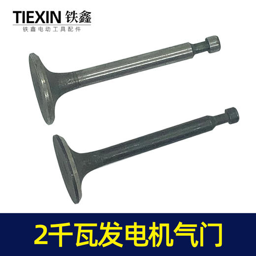 【货号02679】168汽油发电机配件 汽油发电机2KW进气门出气门发电机气门 商品图4