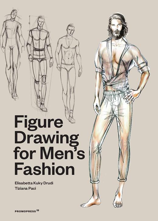 Figure Drawing for Men's Fashion,男装时尚设计图,时尚 商品图0