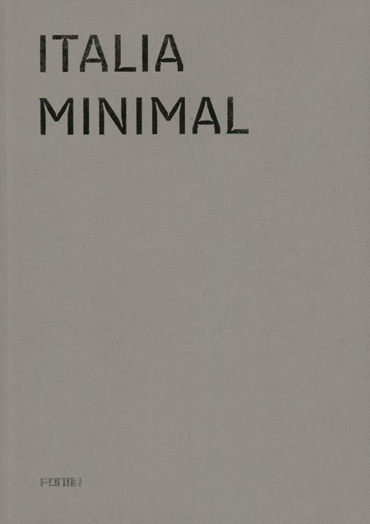 Italia Minimal,意大利极简,艺术史 商品图0