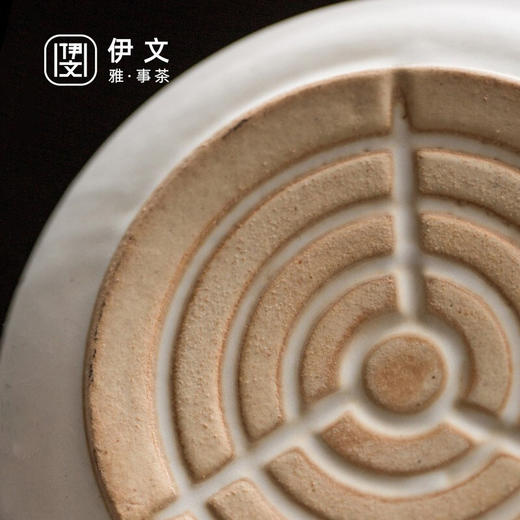  陶瓷烧水壶家用电陶炉套装复古煮茶器茶道煮水壶茶壶煮茶炉 伊-粗陶直口烧水壶（白）Q3a 商品图8