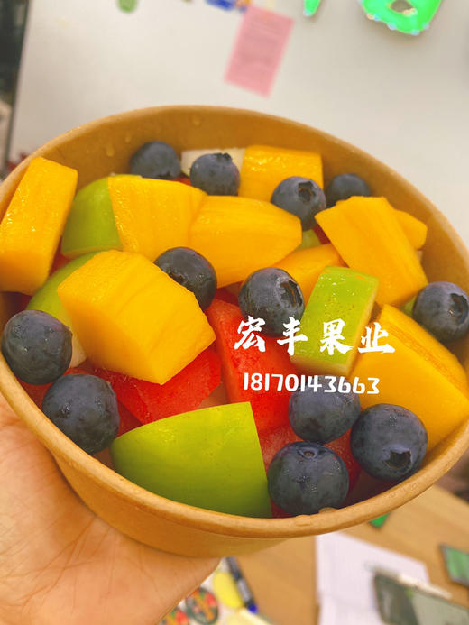 宏丰精选 新鲜水果现切 水果切盒全家桶 一桶 超值 品种超多 商品图7