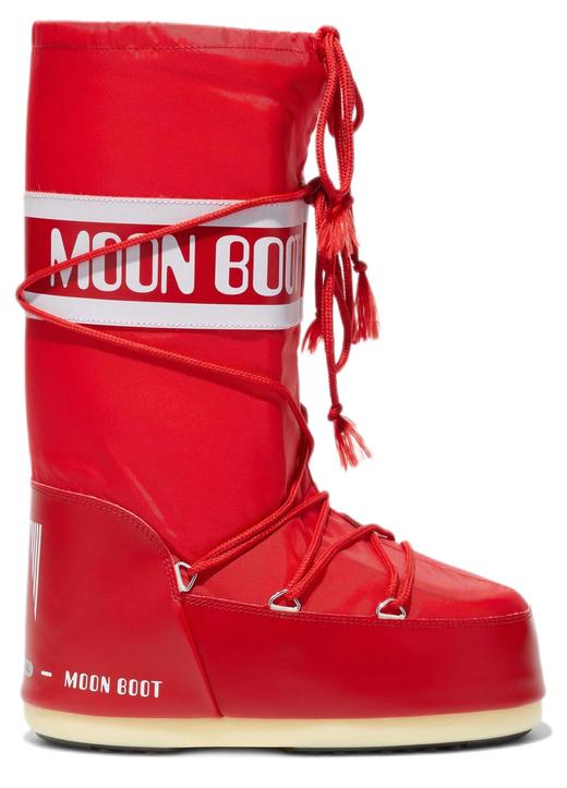 Moon Boots - Moon Boot Nylon - Red 女装 雪地靴 红色 商品图0