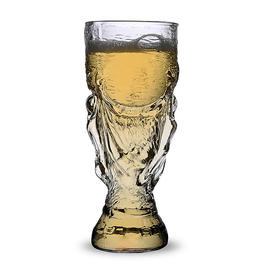 世界杯 大力神啤酒杯畅饮啤酒玻璃杯 大力神啤酒杯 创意个性杯子