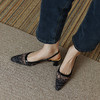 性感百搭，蕾丝包头凉鞋KMN-2714 商品缩略图5