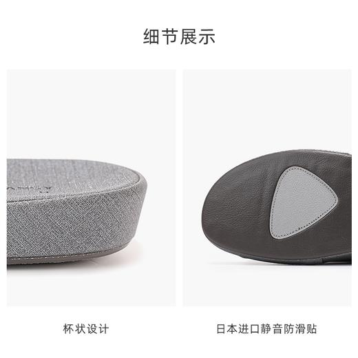 8F Towel Museum 毛巾美术馆  Pansy日本男女居家用地板平跟软底拖鞋 商品图2