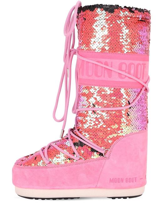 Moon Boots - Moon Boot Classic Disco - Fucsia 女装 雪地靴 粉色 商品图2
