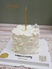 1027CAKE |   简约 白色款 裱花 刮刀花 商品缩略图0