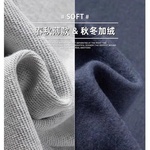 【国潮系列！】2023本命年酒红色春秋款潮流宽松加绒圆领卫衣男国潮gsm5 商品图9