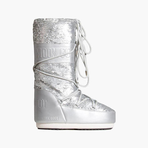 Moon Boots - Moon Boot Classic Disco Plus - Silver 女装 雪地靴 银色 商品图3
